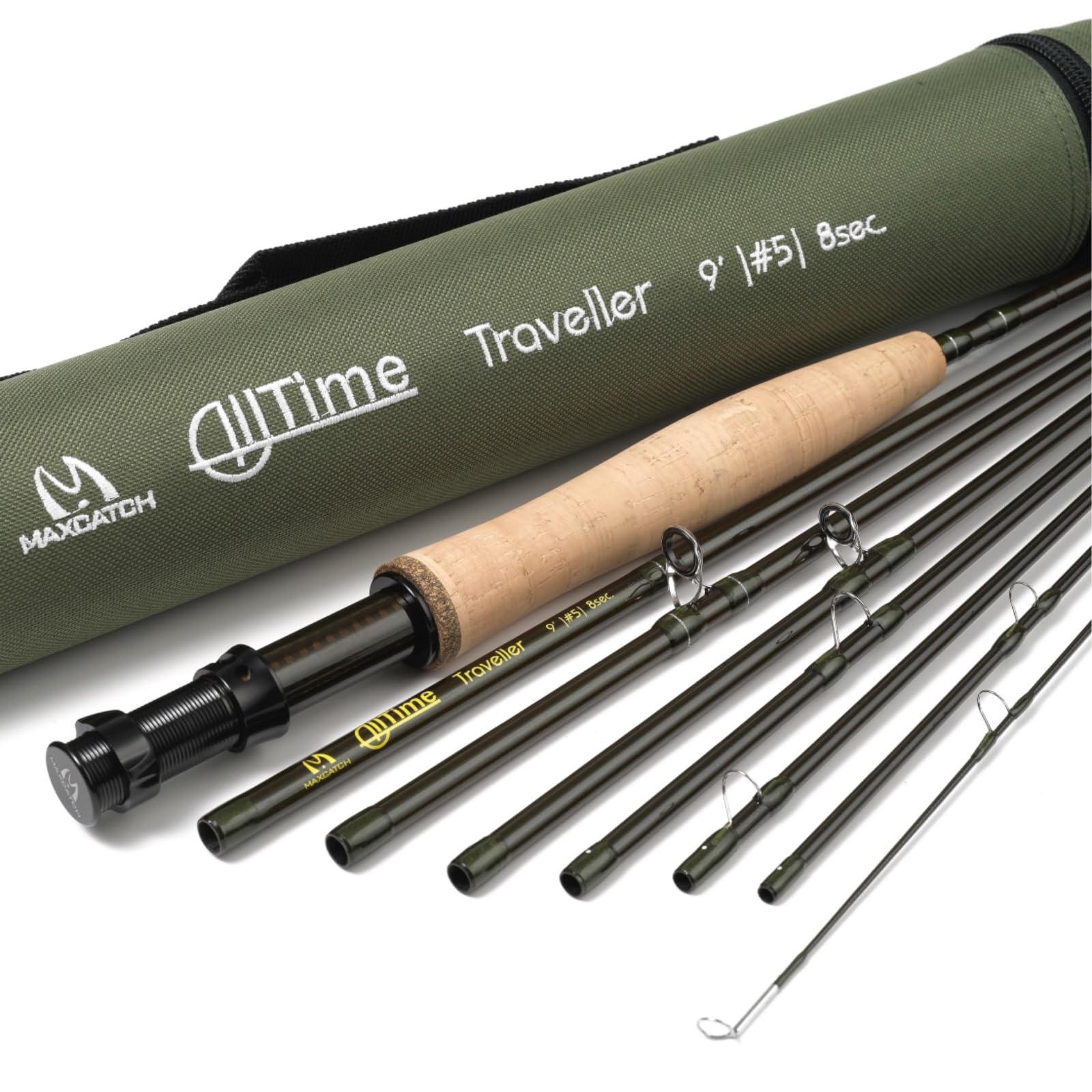 Amazon.com : M MAXIMUMCATCH Maxcatch Alltime Travel Fishing Rod